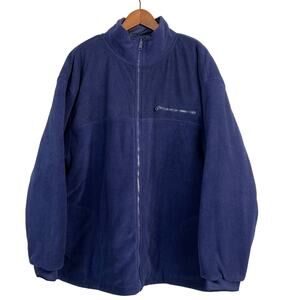 Highland Outfitters Reversible Pullover Fleece / Quilted Navy - XL